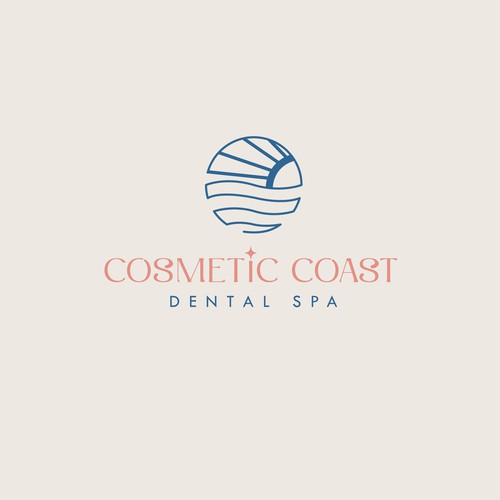 Design old money aesthetic for boutique cosmetic dental office located on the coast on NC Design by Yanet GR