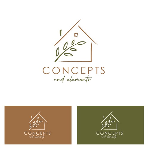 Design a FUN Eco Chic eclectic modern nature Logo for a Famous Home funiture and accessories store Design by Web Hub Solution