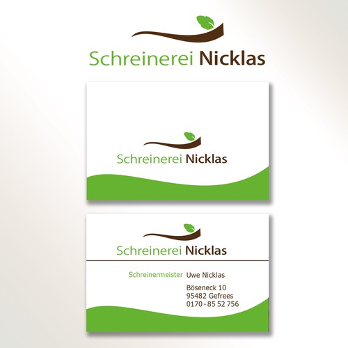 Logo & business card contest entry by brain-time