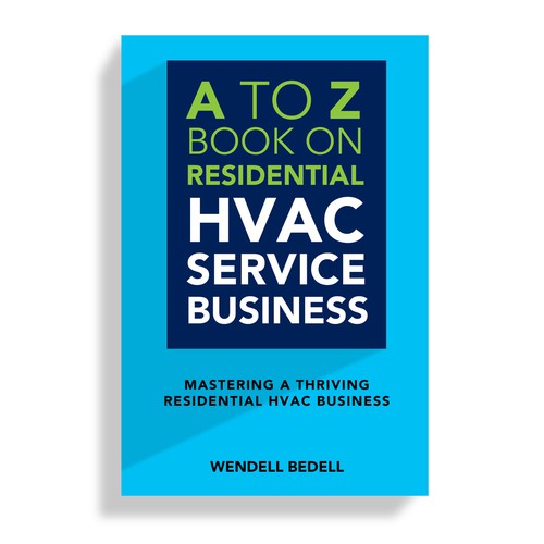 We need a powerful cover to a HVAC Business Operations Manual Réalisé par Mr.TK