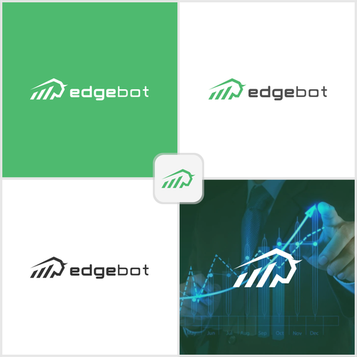 Logo for automated stock trading system Design by Muz Vector