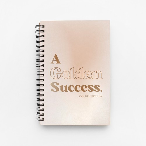 Inspirational Notebook Design for Networking Events for Business Owners Design by Faisal Zulmi™