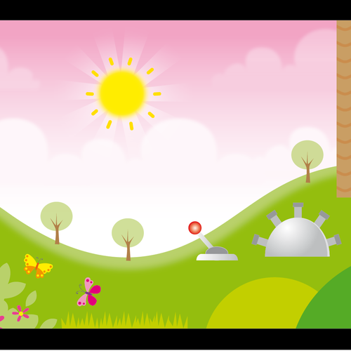 Iphone Game Design like Tiny wings Design von giorgia.isacchi