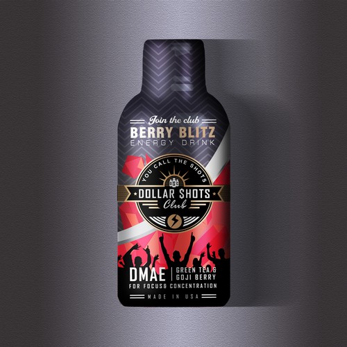 Design di Create an eye-catching energy shot drink bottle design for the relaunch our eCommerce Supplement Shot Co.!! di BRAVO-designs