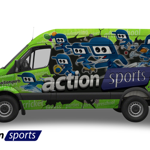 THE BEST VAN WRAP IN THE WORLD Design by kikodesigns