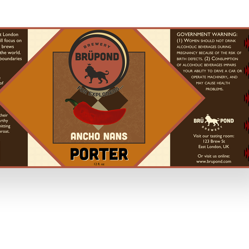 Product label contest entry by mikek3