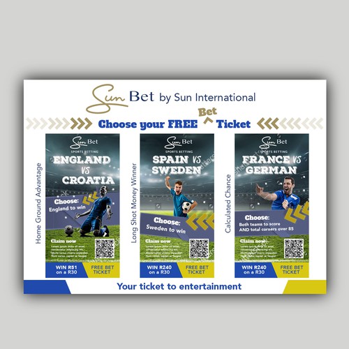 Free Ticket Ad - style overview Design by allMarv