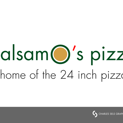 Pizza Shop Logo  Design by Charles Sels