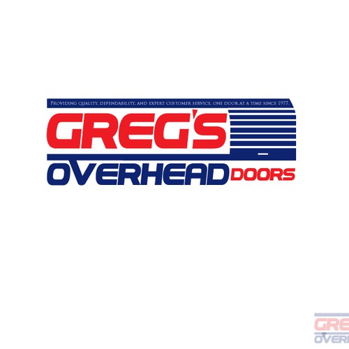 Help Greg's Overhead Doors with a new logo Design by Ovidiu G.