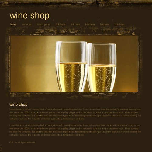 1-3 Page Website Template Design von Creative Chef