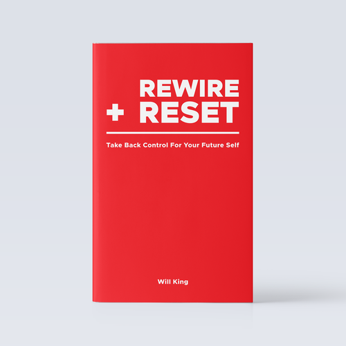 Design a cover for our Reset book that will appeal to people and add it to their carts Design by Studio Lumistra