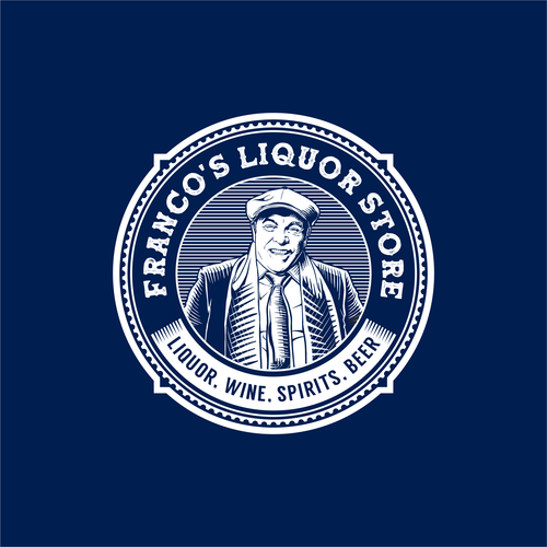 Design Design Liquor Store logo and brand package di Hadeboga Studio