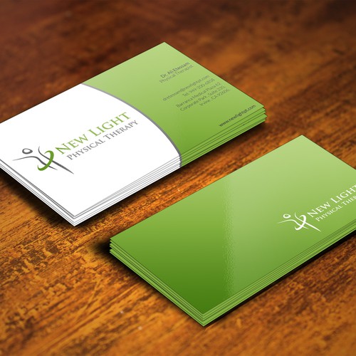 Create a unique business card and letterhead for a physical therapy ...