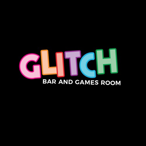 The Glitch Bar + Arcade Logo Design - 48hourslogo