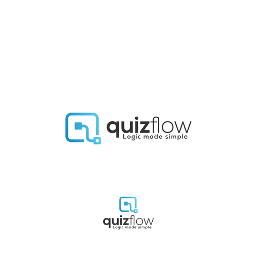 We need a powerful logo design for our AI Quiz Flow SaaS Design by idea_go