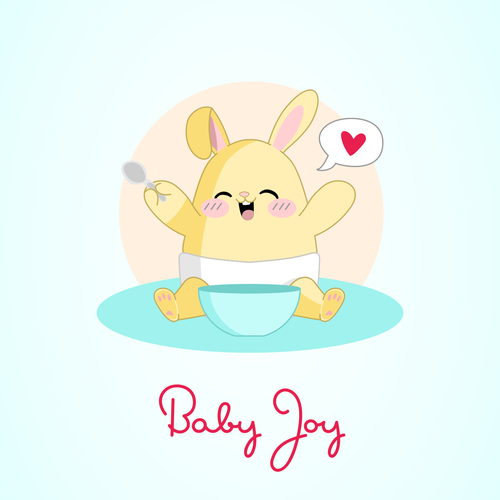 Design a Mascot for a healthy organic indian baby food brand  which embodies the essence of a cute c Design by Yekagp