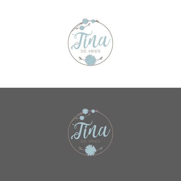 Design by Bulava titled "Logo concept for Tina de Vries"