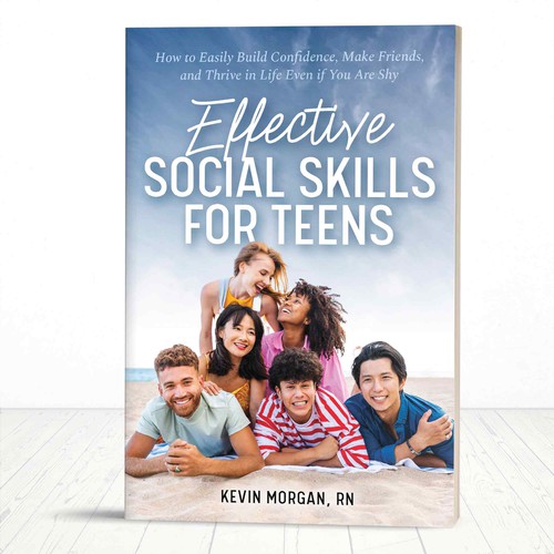 beach scene for a book cover appealing to teens Design by TeaBerry