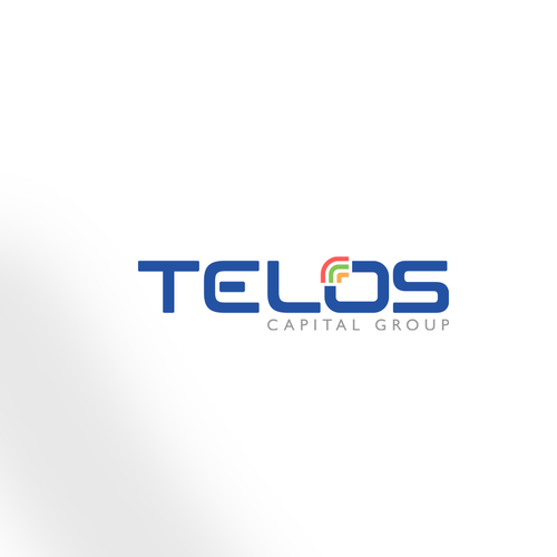 Professional, modern style logo with either "Telos" or "Telos Capital Group" written next to it roughly the same size Design by vorstler