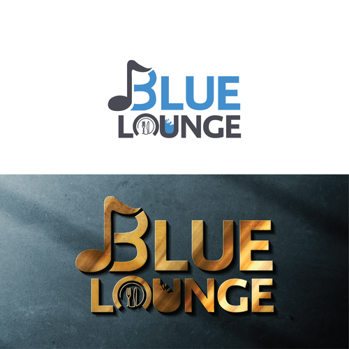 Blue lounge makeover Design by NINA GRAPHIX