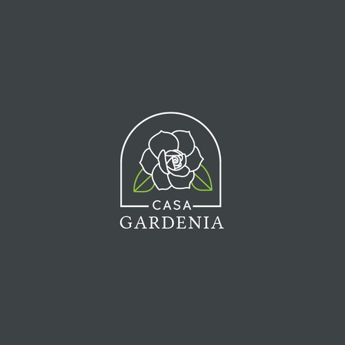 Casa Gardenia Logo Design by Divya Balu