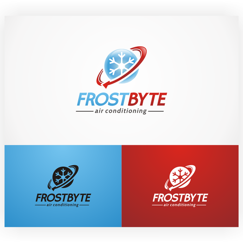 logo for Frostbyte air conditioning Réalisé par Alene.