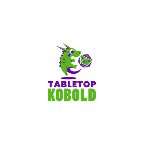 Bring Tabletop Kobold to Life with a Fun, Memorable Logo and Branding Design by Gunsganesh