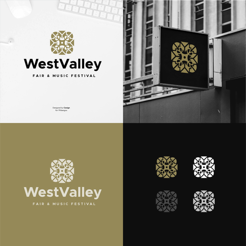 Logo design for West Valley Fair & Music Festival Design by casign