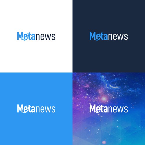 Design a logo for a web3 News platform called MetaNews Design by keoart