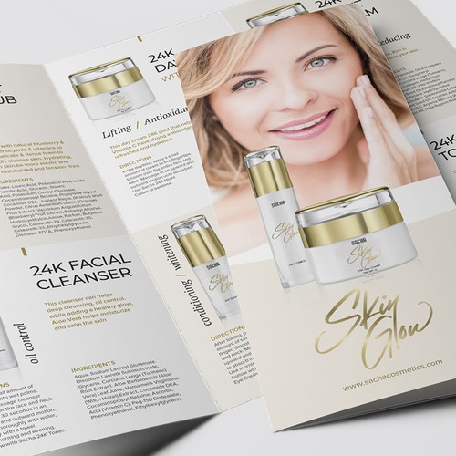 Designs | Skin Glow- Design a Modern Chic cosmetics brochure ...