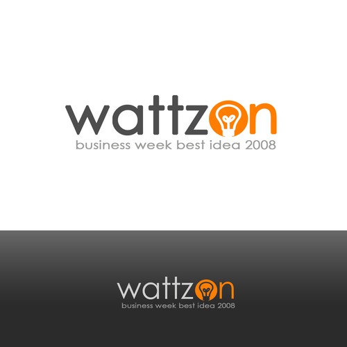 Help WattzOn (BusinessWeek Best Idea 2008) with a new logo Design by rejenne