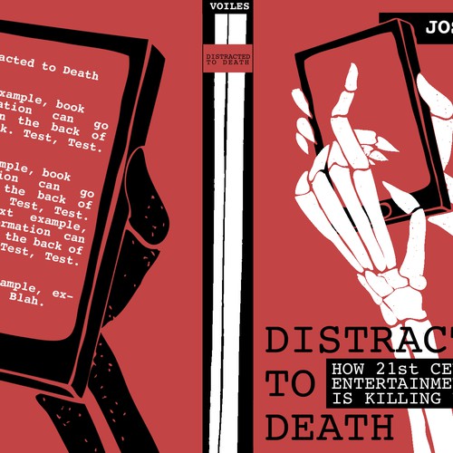 Design a Eye-Catching Book Cover for "Distracted to Death" Design by hyde89