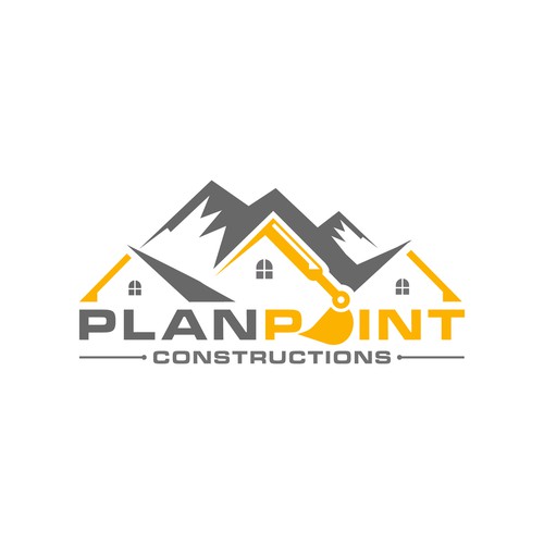 PlanPoint Construction Logo Needs A Remodel Design by Jazie