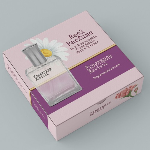 Design Shipping Box Perfume por Dzhafir