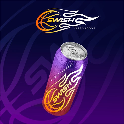 Swish - A New Sports Drink! Design réalisé par bluelines15