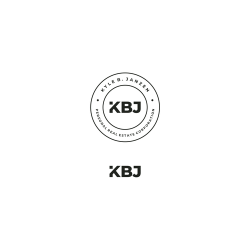 Bold 'KBJ' Logo for Real Estate Agent Design by Marsha PIA™