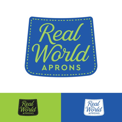 Real World Aprons Logo Design by Keyshod