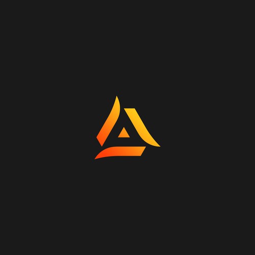 Abstract logo for crypto project Design by Logo D. Sign