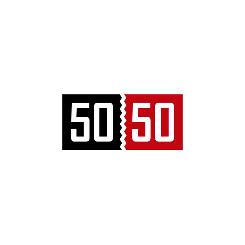 Desing a raffle competition logo for 50/50 Design by mbika™