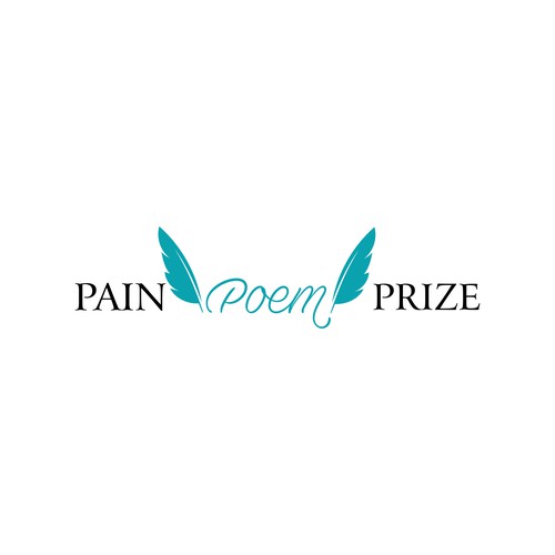 Pain Poem Prize - Playful Logo-ontwerp door cvektor™