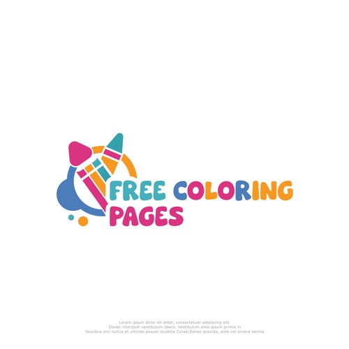 Help us create a logo for our coloring website! Design by Young Creations