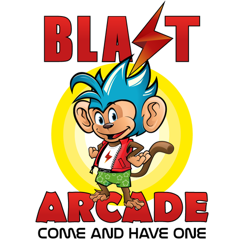 Help Blast Arcade with a Mascot/Logo/Theming Ontwerp door TGBKD