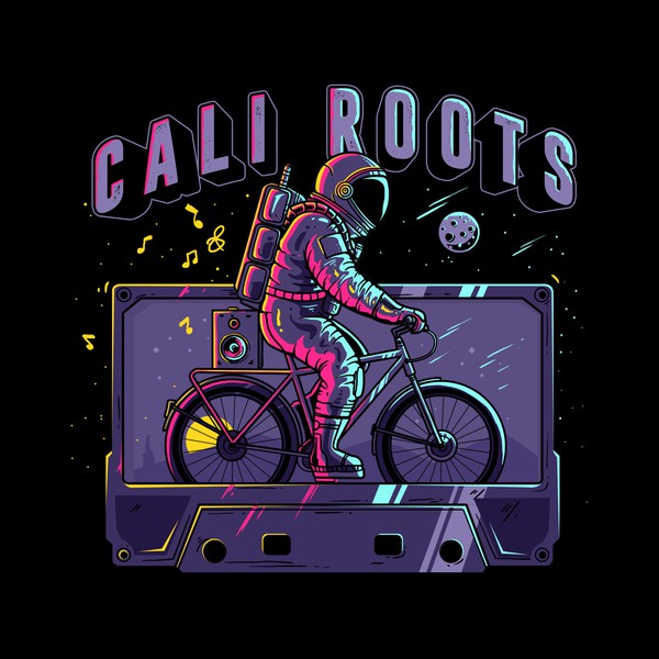 Coastal Reggae Music & Arts Festival Merch Design