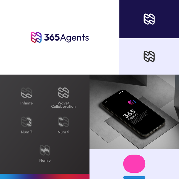 AI logo concept for 365Agents