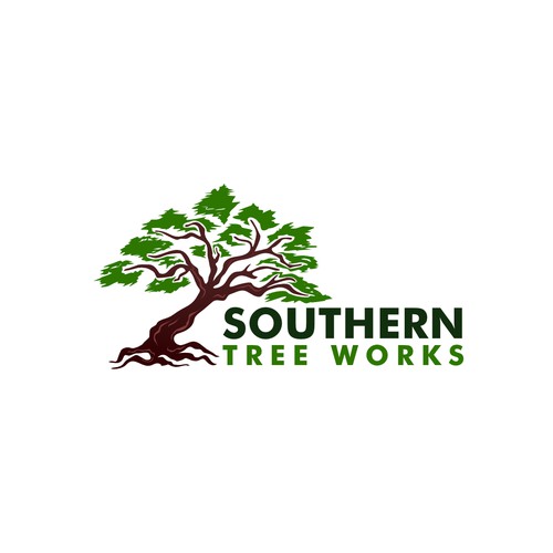 sleek and professional logo for a tree business Design by arttomorrow concept™