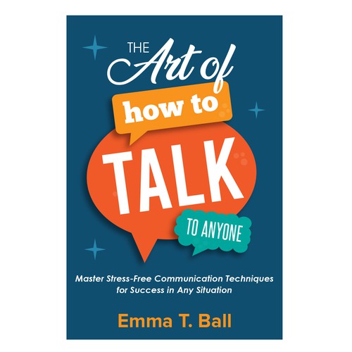 eBook cover for The Art of How to Talk to Anyone Design by qwerty4