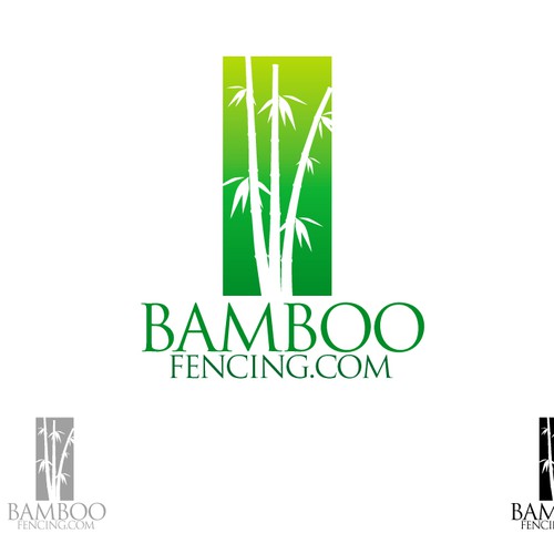 Logo for Bamboo Fencing.com Design by abinyamsa