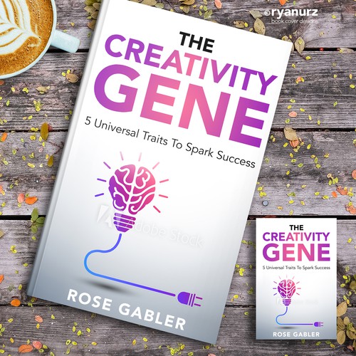 Design a powerful book cover to inspire creativity and connection! Design by ryanurz