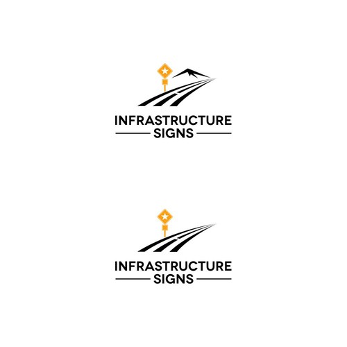 Infrastructure Signs | Construction/Sign Company Design by kalemwaelah