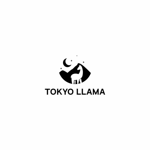 Outdoor brand logo for popular YouTube channel, Tokyo Llama Réalisé par mLISA